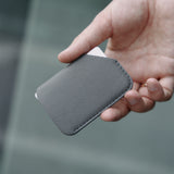 gray card slider with hand slim