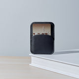 Slim card holder wallet black