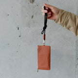 Zip Pouch Wallet (Brown)