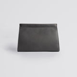 Minimalist Dopp Kit. Toiletry Bag with Strong Magnetic Closure. Grey Color.