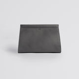 Minimalist Dopp Kit. Toiletry Bag with Strong Magnetic Closure. Grey Color.