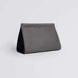 Minimalist Dopp Kit. Toiletry Bag with Strong Magnetic Closure. Grey Color.