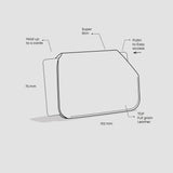 technical drawing of the colt slider 