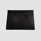 Minimalist Dopp Kit. Toiletry Bag with Strong Magnetic Closure. Black