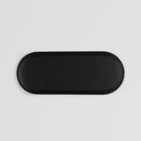 Black Leather Pad for Favourite Accessories - Blank