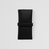 Black watch roll case for luxury watches