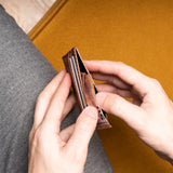 Horizontal Card Holder (Brown)